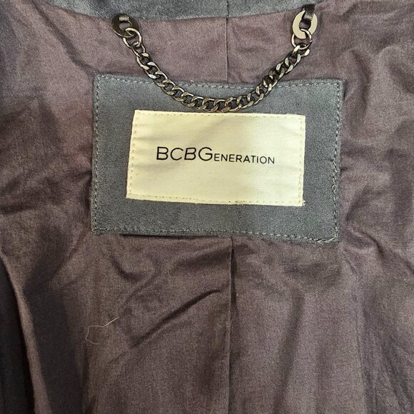 NWT - BCBG Generation Faux Suede Jacket - Size Large - Picture 5 of 7